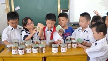 把中草藥知識帶到小學課堂