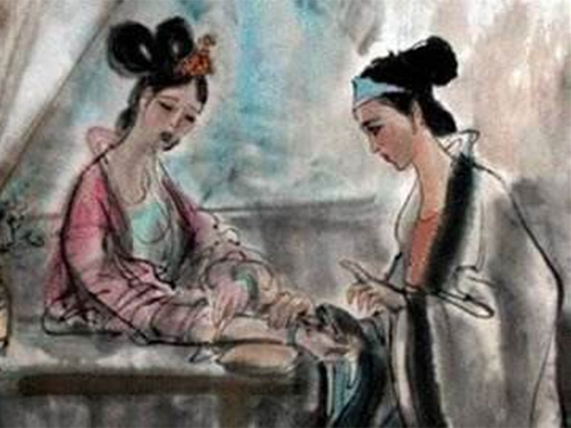 此時有女醫(yī)、乳醫(yī)。